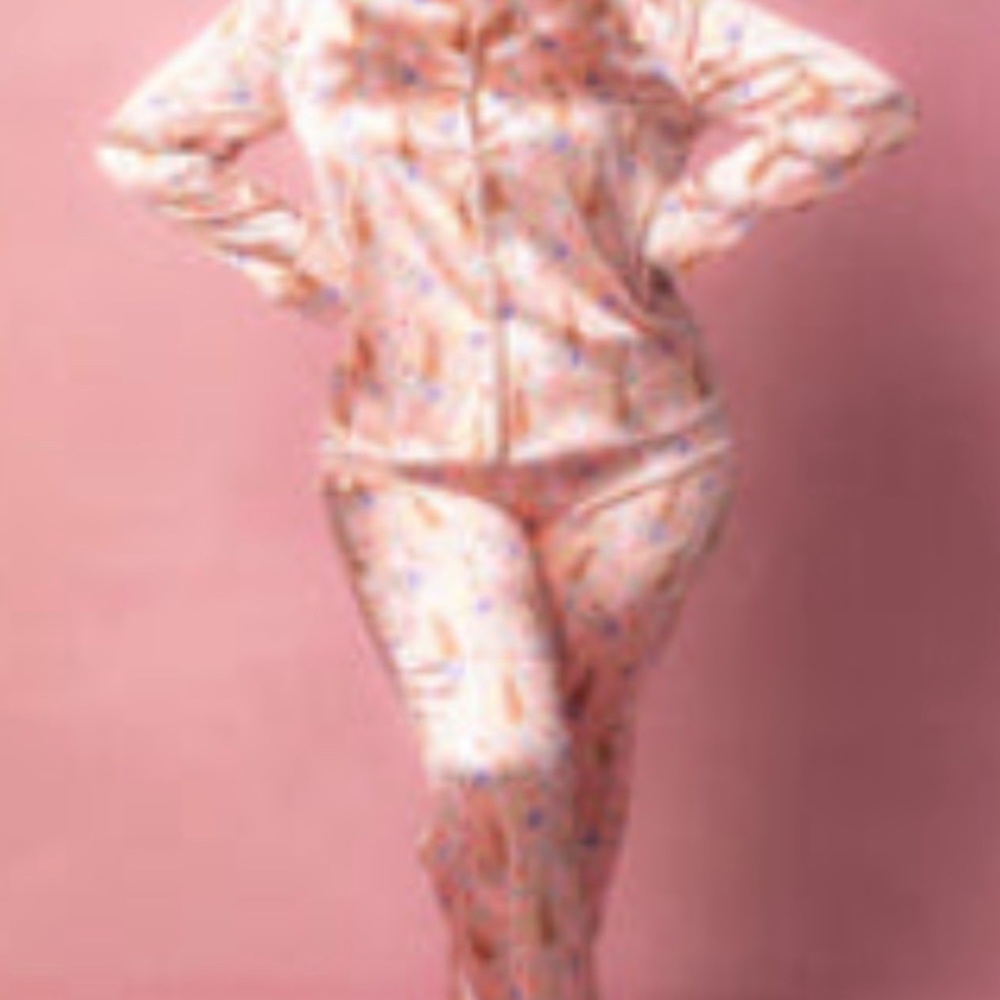 Satin Bunny Pajama Set